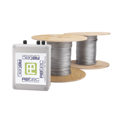 Kit De Cable Sensor Perimetral Para Cercas Ciclonicas Ironclad/ 305 Metros / 2 Zonas; 152 Metros Por Zona / Sin Falsas Alarmas Por Viento / Todo Incluido