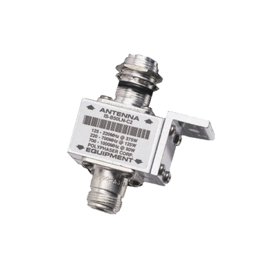 Protector Rf Coaxial Para 10 - 1000 Mhz De Ceja Frontal Y Conectores N Hembra En Ambos Lados, 50 Ω