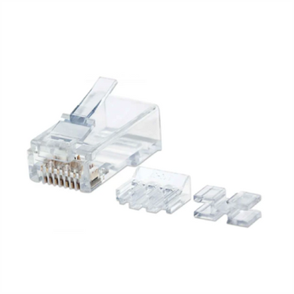 Plug Rj45,intellinet,790550, Cat 6a Utp Solido Pro 80 Pzas