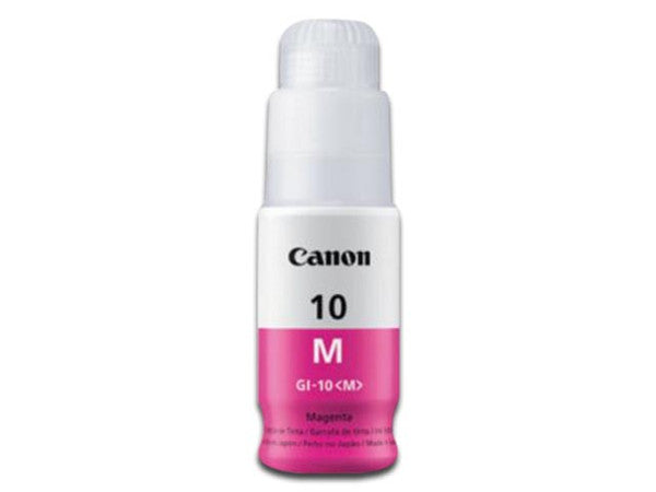 Botella De Tinta Canon Gi-10m Magenta,tinta Continua,rendimiento 7700 Paginas,compatible G6010,g5010,gm2010