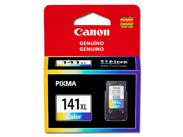 Cartucho Canon Cl-141xl Tricolor,rendimiento 400 Paginas,compatible Mg2110, Mg2210, Mg3110, Mg3210, Mg3510, Mg3610, Mg4110, Mg4210, Mx371, Mx391, Mx431, Mx451, Mx471, Mx511, Mx521, Mx531