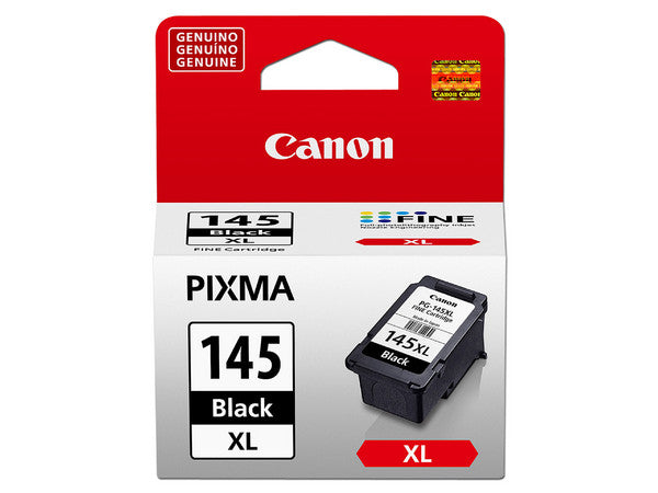 Cartucho Canon Pg-145 Xl Negro,rendimiento 300 Paginas,compatible Mx491,mg2410,mg2510,mg2910,mg3010,ts3110,ip2810