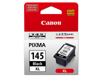 Cartucho Canon Pg-145 Xl Negro,rendimiento 300 Paginas,compatible Mx491,mg2410,mg2510,mg2910,mg3010,ts3110,ip2810