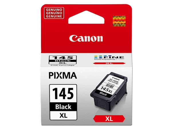 Cartucho Canon Pg-145 Xl Negro,rendimiento 300 Paginas,compatible Mx491,mg2410,mg2510,mg2910,mg3010,ts3110,ip2810