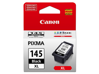Cartucho Canon Pg-145 Xl Negro,rendimiento 300 Paginas,compatible Mx491,mg2410,mg2510,mg2910,mg3010,ts3110,ip2810