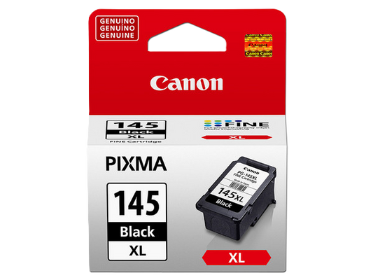 Cartucho Canon Pg-145 Xl Negro,rendimiento 300 Paginas,compatible Mx491,mg2410,mg2510,mg2910,mg3010,ts3110,ip2810
