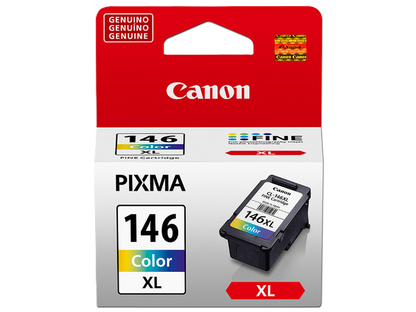 Cartucho Canon Cl-146 Xl Tricolor,rendimiento 400 Paginas,compatible Mg2510, Mg2410, Mg3010, Ts3110, Ts3310
