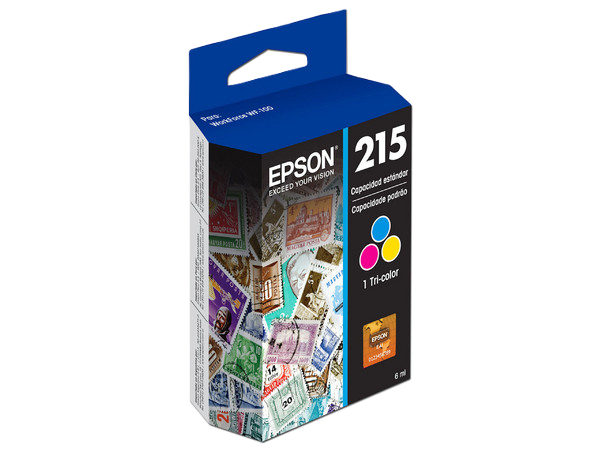 Cartucho Epson Modelo 215 Tricolor Para Wf-100