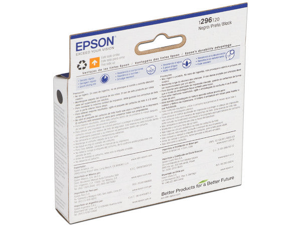 Cartucho Epson Modelo 296 Negro, Para Xp-231, Xp-431
