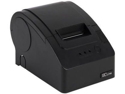 Miniprinter Ec Line Ec-pm-58110, Negro, Termica, 58 Mm, Usb, Serial, Rj11, Corte Manual, 110 Mm/seg