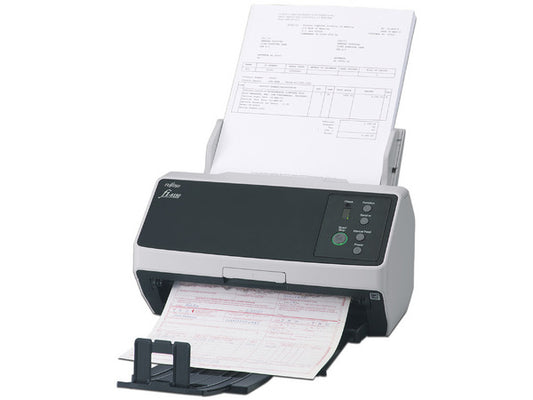 Escaner Fujitsu Fi-8150, 50 Ppm/100 Ipm, 24 Bits, 600 Dpi, Usb, Duplex, Adf, Ethernet (red)