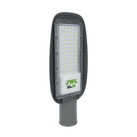 Luminaria LED de 200 W/ 100 - 265 V CA ~50/60 Hz / Fotocelda / Color Blanco/ Dimensiones 600 x 245 x 78 mm / Ángulo de Luz 135°.