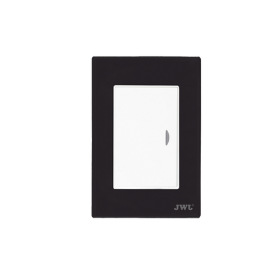 Apagador Escalera Sencillo De 10 A/ 127 V Ca ~ 60 Hz / Placa Negra.