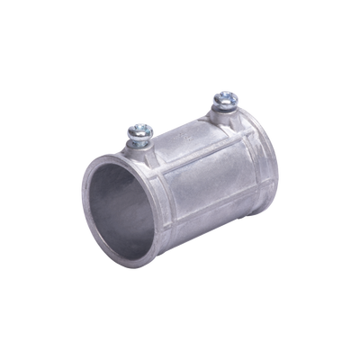 Cople 1" (25mm) Pared Delgada Con Tornillo (tipo Americano) Galvanizado, Etiqueta Verde.
