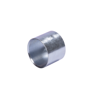 Cople 3" (76mm) Pared Gruesa Con Rosca Galvanizado Etiqueta Amarilla