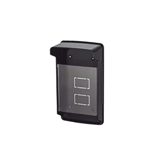 Cubierta o Housing Color Negro Para dispositivos de Control de Acceso / Medidas 245 x 82 x 142 mm / Compatible con Teclados, Videoporteros, Biométricos, Etc.