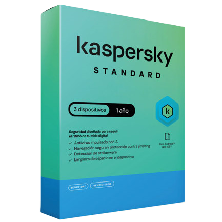 Kaspersky Standard 3 Disp 1 Año (fisica)