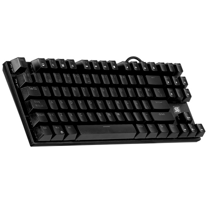 Teclado Vorago Start The Game Kb-600 Mecanico Tkl Rgb Rainbow Negro