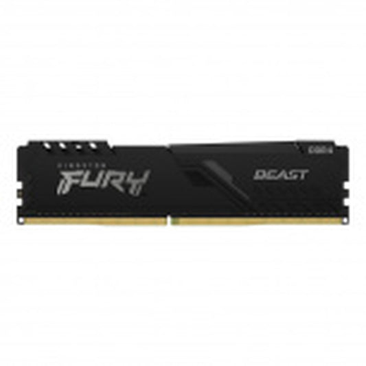 Memoria Ram Kingston Dimm Ddr4 16gb 3200mt/s Fury Beast Black Xmp Cl16 288pin 1.35v C/disipador De Calor P/pc/gamer/alto Rendimiento Kf432c16bb/16