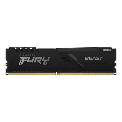 Memoria Ram Kingston Dimm Ddr4 32gb 3600mt/s Fury Beast Black Xmp Cl18 288pin 1.35v C/disipador De Calor