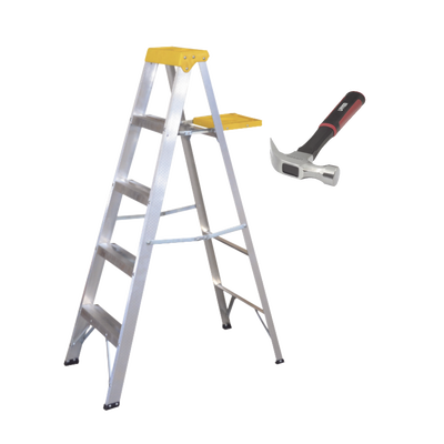 Escalera Y Martillo Ideales Para El Hogar