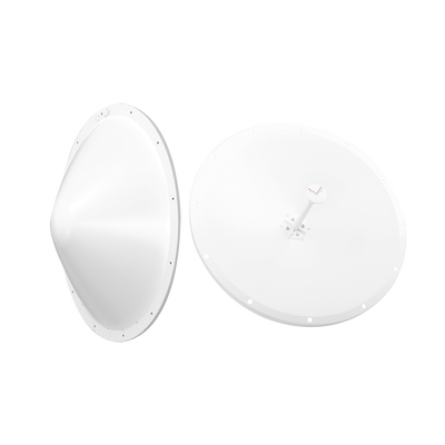 Kit De Antena Y Radomo, Ganancia De  28 Dbi, Rango De Frecuencia Extendida (4.9 A 6.5 Ghz), Conectores Sma-macho Inverso, Incluye Jumper, Distancia De Hasta 15 Km
