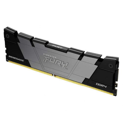 Memoria Ram Kingston Dimm Ddr4 16gb 4000mt/s Fury Renegade Black Xmp Cl19 288pin 1.35v C/disipador De Calor P/pc/gamer/alto Rendimiento Kf440c19rb12/16
