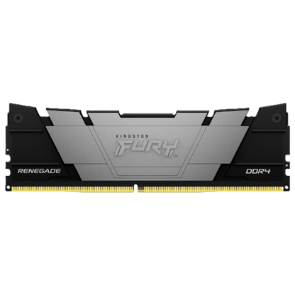 Memoria Ram Kingston Dimm Ddr4 16gb 3200mt/s Fury Renegade Black Xmp Cl16 288pin 1.35v C/disipador De Calor P/pc/gamer/alto Rendimiento Kf432c16rb12/16