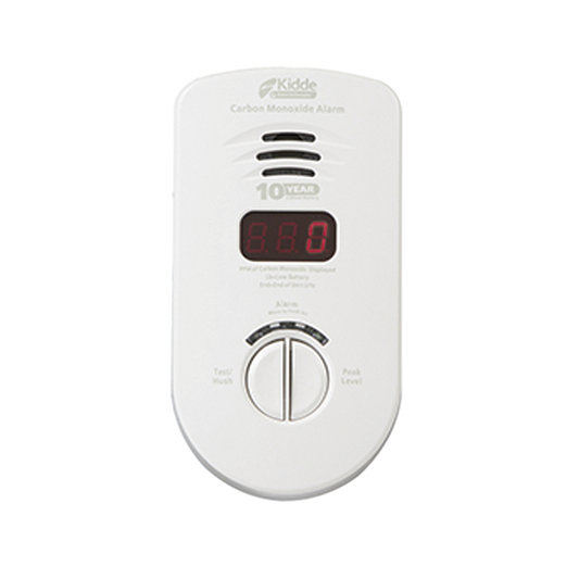 Alarma de Monoxido de Carbono 120 AC ??? Batería 10 años ??? Display