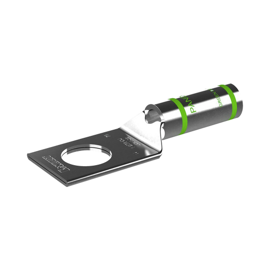 Zapata de compresión LCA1-38-E, para cal. 1 Awg, Barreno para tornillo prisionero de 3/8, 1 Pieza