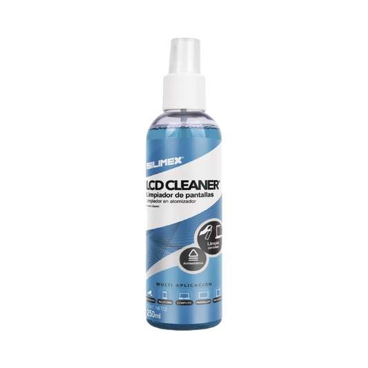 Atomizador Lcd Cleaner Limpiador De Pantallas Y Carcasa De Equipos Electronicos Silimex 250 Ml