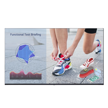 Monitor SeÑalizacion Digital Lg Con Panel Ips Uhd De 86 Pulgadas, 350 Nits De Brillo Para Uso 16/7 Con Plataforma De SeÑalizacin Webos 4.0, Con Altavoz Integrado Conectividad 3 Hdmi, 1 Usb