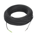 Rollo de Fibra Óptica Drop Redonda G657A2 Monomodo Simplex de 200 Metros con Conectores SC/APC-SC/APC para Instalaciones Aéreas o a la Intemperie