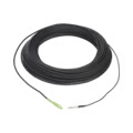 Rollo de Fibra Óptica Drop Redonda G657A2 Monomodo Simplex de 50 Metros con Conectores SC/APC-SC/APC para Instalaciones Aéreas o a la Intemperie