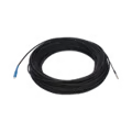 Rollo de Fibra Óptica Drop Redonda G657A2 Monomodo Simplex de 50 Metros con Conectores SC/UPC-SC/UPC para Instalaciones Aéreas o a la Intemperie