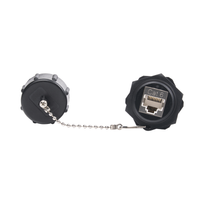 Jack Industrial Rj45 Categoría 6 Blindado, Ip67 (waterproof)