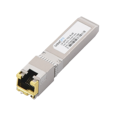 Transceptor Óptico Sfp+ A Rj45 /10 Gbps / Conector Rj45 / 10gbase-t / Distancia De Hasta 30 M.
