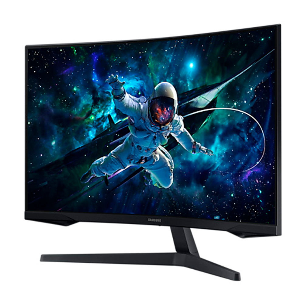 Monitor Led Samsung 32 Pulgadas /g5 G55c Odyssey/ Qhd (2560 X 1440) / Va / Widescreen /curvo/ Hdmi / Dp / 165hz / Negro.