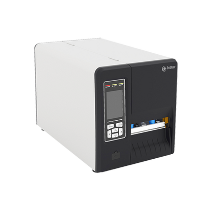 Impresora De Etiquetas 3nstar Ltt644 , Transferencia Termica Y Termica Directa, DiseÑo Industrial Gris/ Negro  Con Facil Carga De Cinta Y Etiqueta  , Usb,lan Y Serial , 200mm/s, 300 Dpi