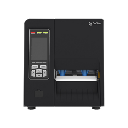 Impresora De Etiquetas 3nstar Ltt644 , Transferencia Termica Y Termica Directa, DiseÑo Industrial Gris/ Negro  Con Facil Carga De Cinta Y Etiqueta  , Usb,lan Y Serial , 200mm/s, 300 Dpi