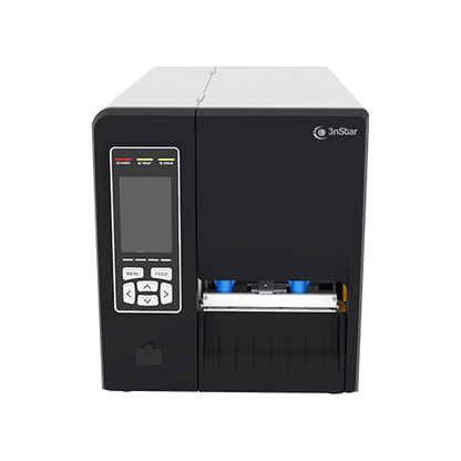 Impresora De Etiquetas 3nstar Ltt644 , Transferencia Termica Y Termica Directa, DiseÑo Industrial Gris/ Negro  Con Facil Carga De Cinta Y Etiqueta  , Usb,lan Y Serial , 200mm/s, 300 Dpi