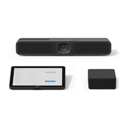 Camara De Videoconferencia Logitech Meetup 2 All In One 4k Zoom 4x Hd Campo De Vision 120° Ideal Para Salas PequeÑas.