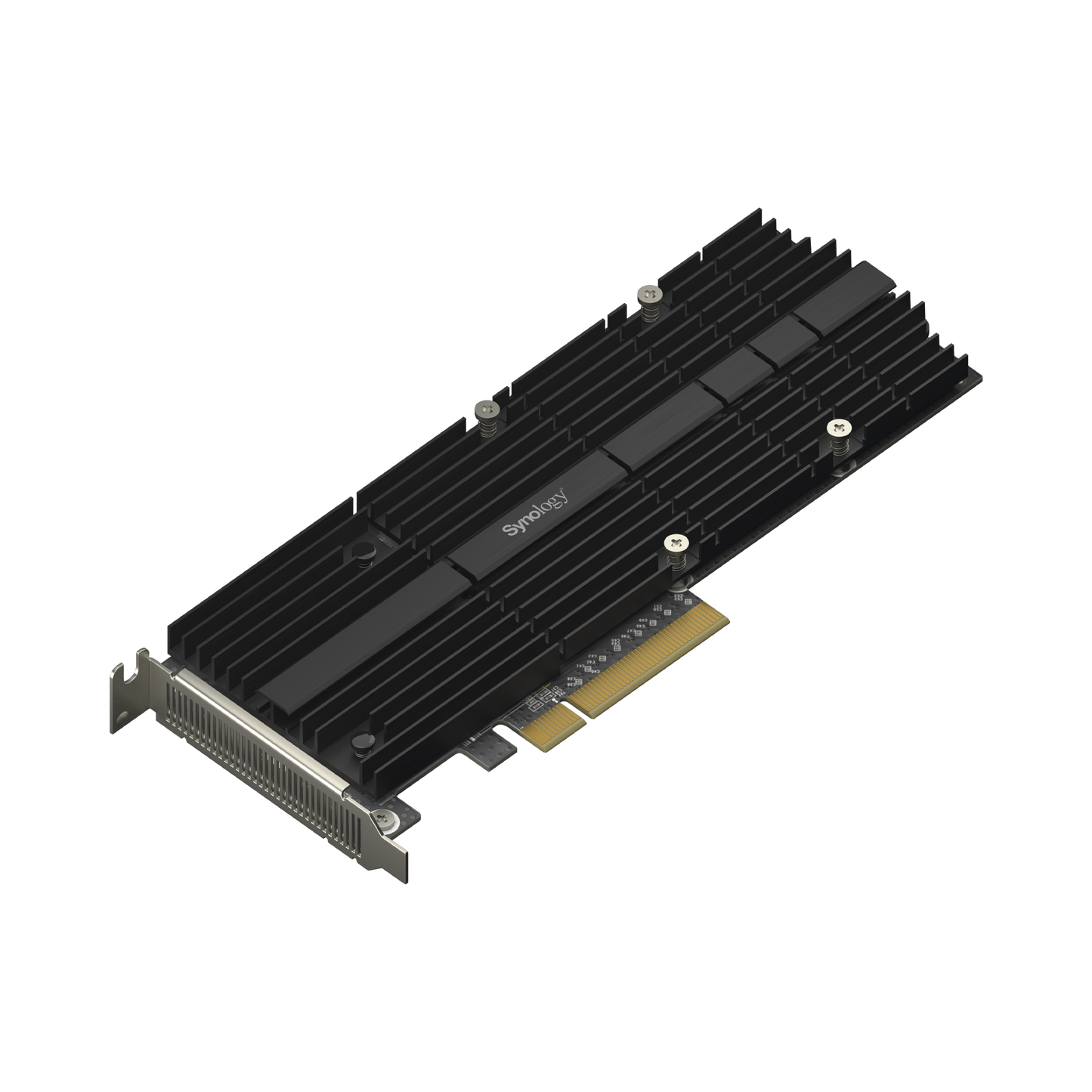 Tarjeta Adaptadora Synology De Ssd M.2 Doble Ranura Para Aceleracin De Cach/ Interfaz Pcie Nvme /factor De M.2 22110 /m.2 2280