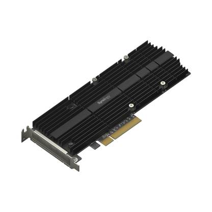 Tarjeta Adaptadora Synology De Ssd M.2 Doble Ranura Para Aceleracin De Cach/ Interfaz Pcie Nvme /factor De M.2 22110 /m.2 2280