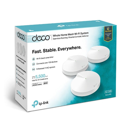 Router | Tp-link | Deco M5(1-pack) | Ac1300 | Wifi Mesh | Modo Ap/repetidor | La Cobertura Depende De Las Condiciones Ambientales Y El Trafico De Cada Usuario