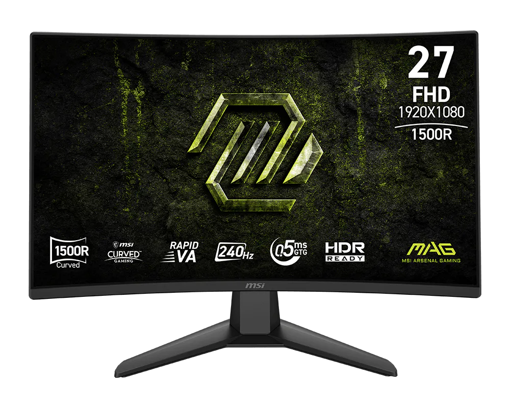 Monitor Gamer Msi Mag 274cf X24 /27 Fhd / 240 Hz/2xhdmi/dispayport1.4  Curvo 1500r