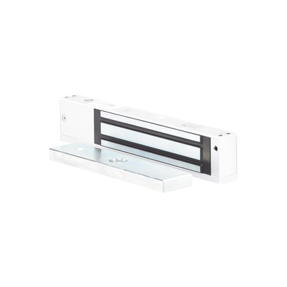 Chapa Magnética Con Temporizador/  600 Lbs/  Con Led/ Sensor De Bloqueo De Placa/