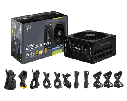 Fuente De Poder Msi 1000w/80 Plus Gold /negro/atx/modular