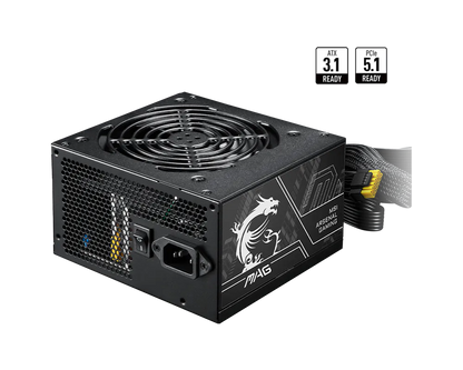 Fuente De Poder Msi Mag A650gn Ii 650w/80 Plus Gold/negro/atx/no Modular