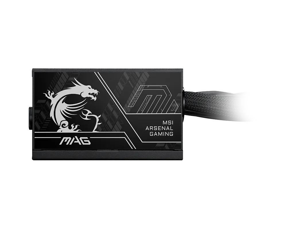 Fuente De Poder Msi Mag A650gn Ii 650w/80 Plus Gold/negro/atx/no Modular